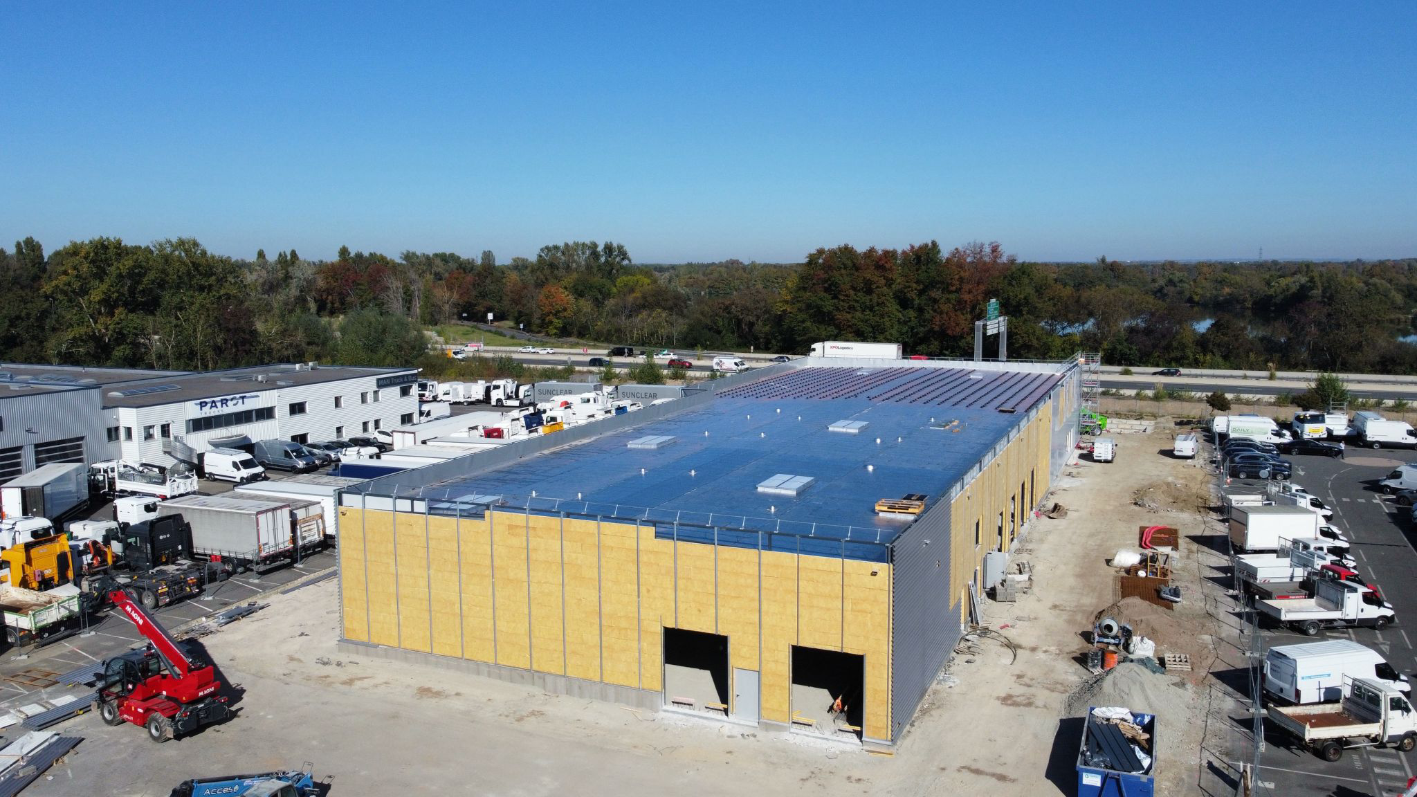 Bâtiment métallique